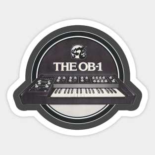 Oberheim OB-1 Synthesizer 1978! Sticker